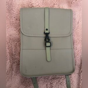 Rains Beige Backpack